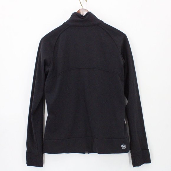 Tuff Athletics Track Jacket Womens Black Full Zip Running Stretch Soft Large L - Picture 7 of 9